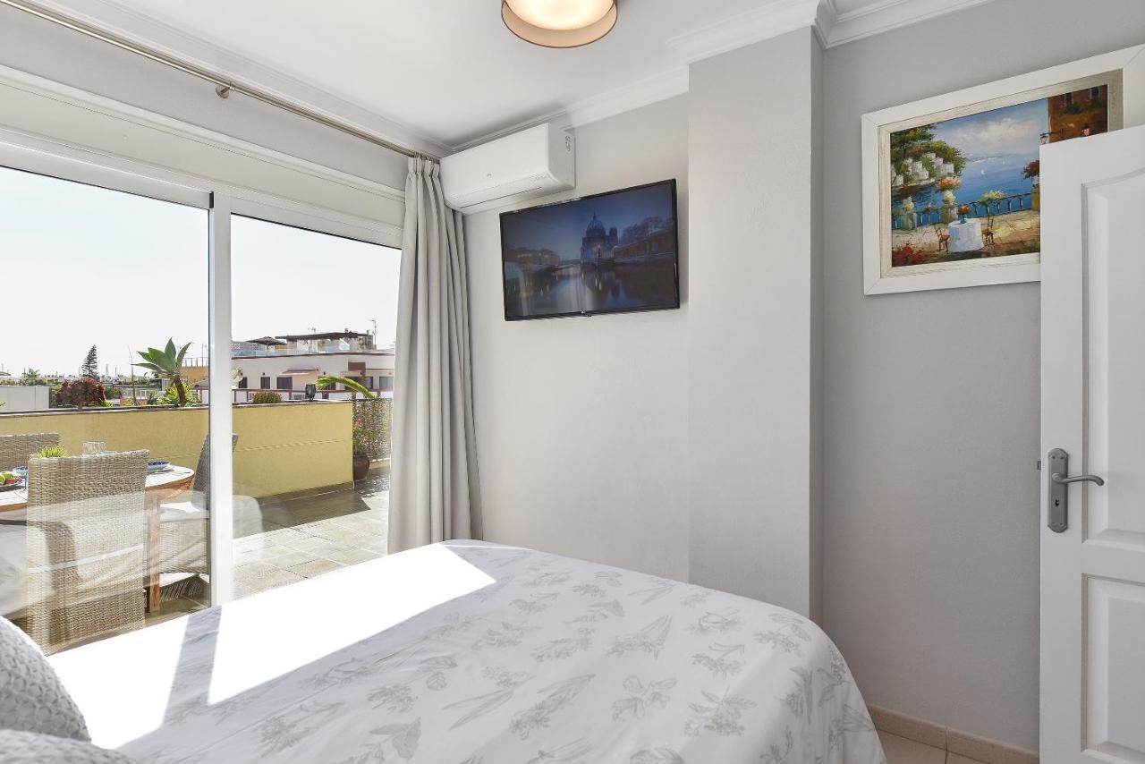 Apartamento Luxury Penthouse Mogan VII Puerto De Mogan Exterior foto