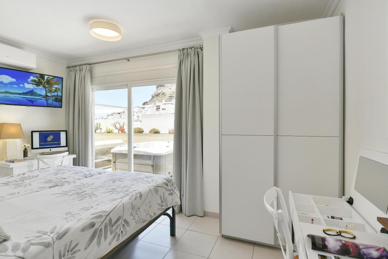 Apartamento Luxury Penthouse Mogan VII Puerto De Mogan Exterior foto