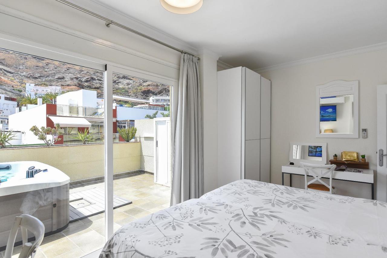 Apartamento Luxury Penthouse Mogan VII Puerto De Mogan Exterior foto